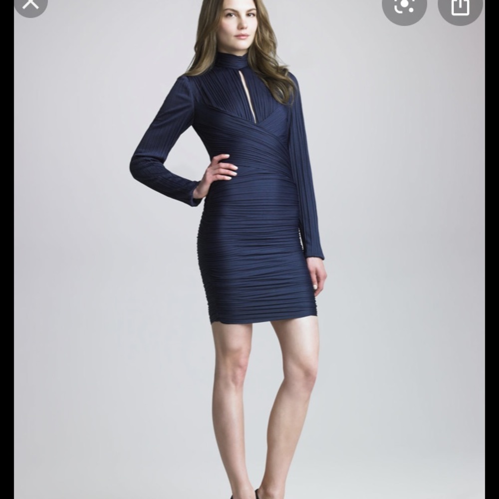 Halston Heritage Ruched Dress